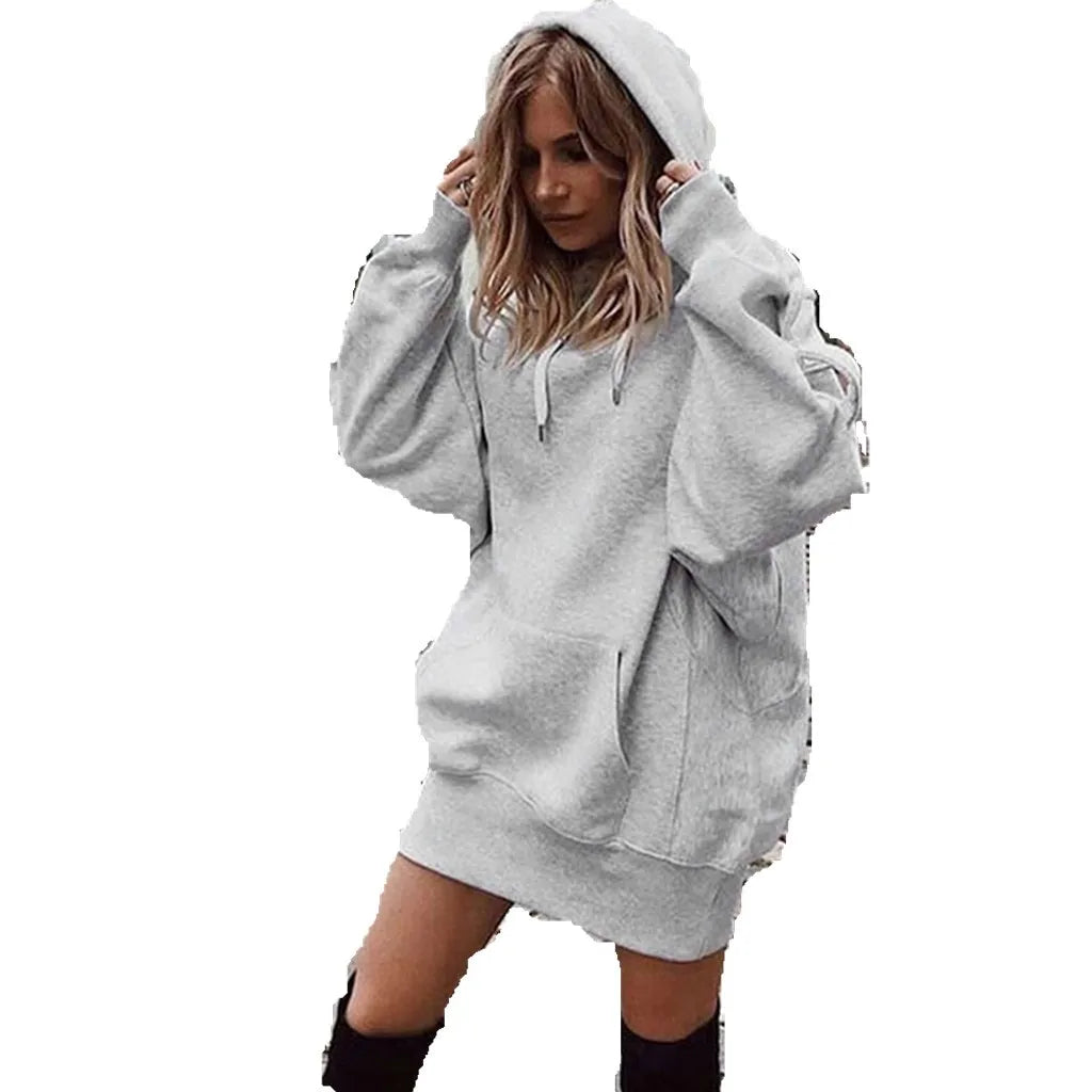 Fashion Solid Color Clothes 2024 Autumn Winter Over Size Hoodies Sportwear Japanese Style Casual Vintage AllMatched Tops